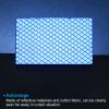 PATIKIL Reflective Patch 2"x3", 4 Pcs Hook & Loop Fastener Safety Appliques for Night Sportsperson Worker Hiker, Blue view 4