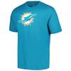 Fanatics Men's Tyreek Hill Aqua Miami Dolphins Big & Tall Player Name & Number T-Shirt view 2