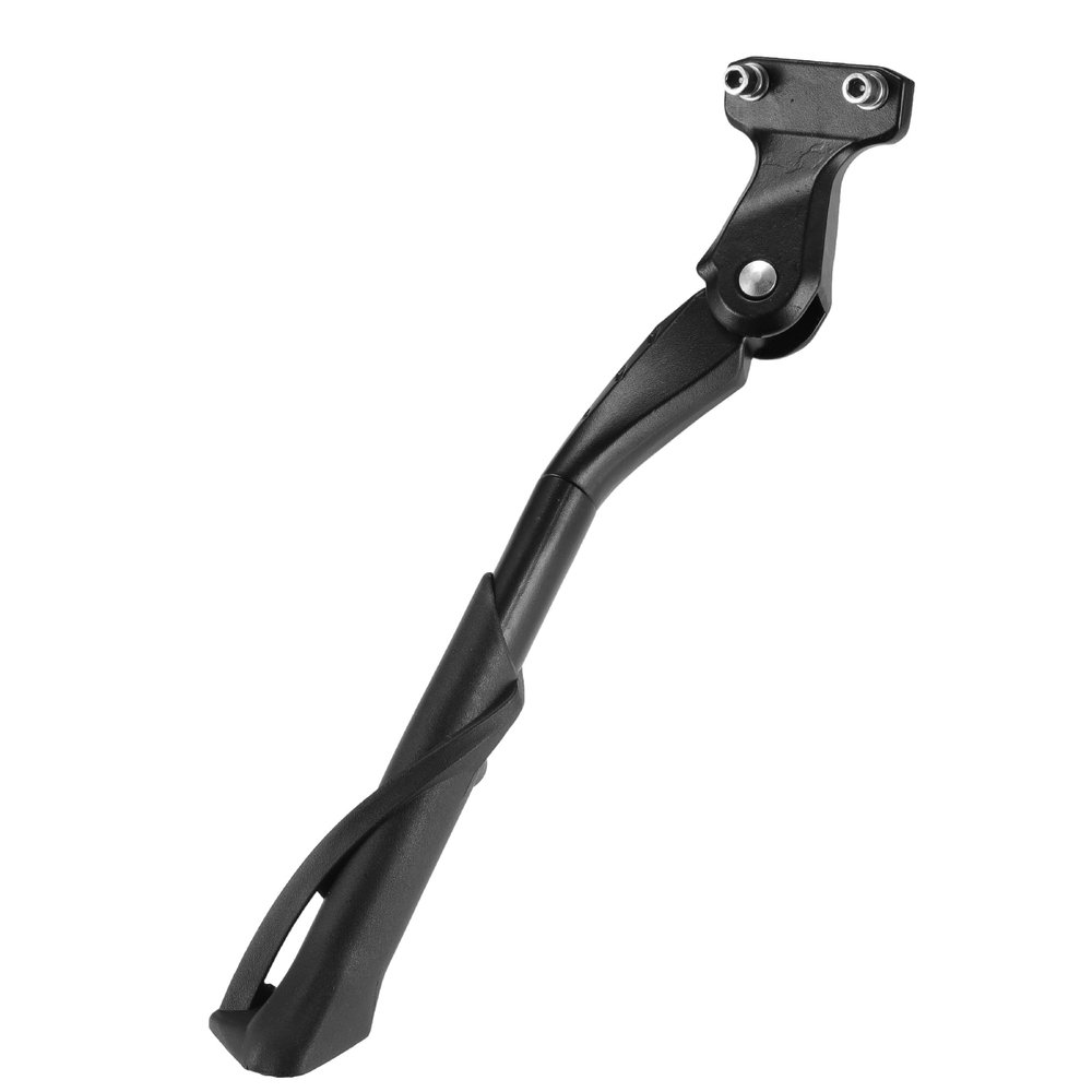 X AUTOHAUX Fit 24-29 Inch Bicycles Adjustable Bicycle Stand with Central 2 Holes Non-Slip Side Stand Kickstand Bicycle for Mountain Bike E-Bike Trekking