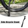 X AUTOHAUX Fit 24-29 Inch Bicycles Adjustable Bicycle Stand with Central 2 Holes Non-Slip Side Stand Kickstand Bicycle for Mountain Bike E-Bike Trekking view 2