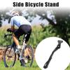 X AUTOHAUX Fit 24-29 Inch Bicycles Adjustable Bicycle Stand with Central 2 Holes Non-Slip Side Stand Kickstand Bicycle for Mountain Bike E-Bike Trekking view 3