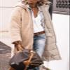 Canbebig Womens Puffer Jackets Sherpa Fleece Lined Jacket Zip Up Long Coat Quilted Puffer Jacket Winter Warm Hooded Coat view 2