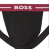 BOSS 3 Pack Stretch Jockstrap, Red Cherry/Black Currant, Black Currant/Black Currant, White Lychee/Black Currant, XL view 3