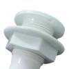 90 Degree Thru Hull Fitting Boat Plumbing Fittings Deck Drain,PP 90 Degree Thru Hull Connector for Replacement Easily Install view 4