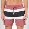 BOSS Block Stripe Swim Trunks, Red Potato, XXL view 4