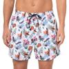 BOSS Piranha Swim Trunks, Sealife White, XXL view 1