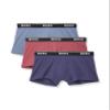 BOSS 3-pack Stretch Cotton Regular Fit Trunks, Red Potato, Blue Corn, Light Blue Berry, XXL view 1