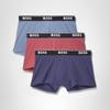 BOSS 3-pack Stretch Cotton Regular Fit Trunks, Red Potato, Blue Corn, Light Blue Berry, XXL view 4