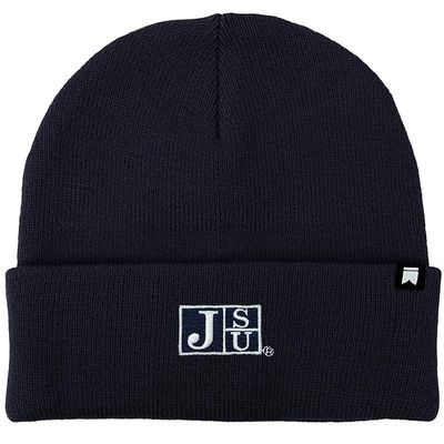 Campus Lab Official Jackson State University Team Logo Knit Beanie - Unisex for Men and Women