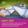 Jack and June Jungle Gym and Canopy Set - Outdoor Play for The Kids with UV-Resistant Material and Strong Design view 3