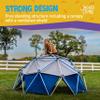 Jack and June Jungle Gym and Canopy Set - Outdoor Play for The Kids with UV-Resistant Material and Strong Design view 4
