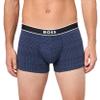 BOSS Bold Logo Patterned Trunk, Dark Blue Houndstooth, XXL view 1