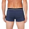 BOSS Bold Logo Patterned Trunk, Dark Blue Houndstooth, XXL view 2