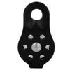 Airshi Climbing Pulley, Rustproof Heavy Duty Aluminium Alloy 12mm Small Hole Pulley for Rope Climbing (Black) view 4