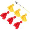 Alasum Football Penalty Flag Soccer Challenge Flags Football Referee Flag Sports Fan Set for Party Accessory, 18.00X4.00X4.00CM, 2455YQ9LJ7IS8172DY view 1