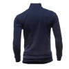 ZYXTIM Men's Athletic Sweatshirts Full Zip Mock Neck Long Sleeve Casual Coat Loose Lightweight Quick Dry Sport Running Jacket(Navy,X-Large) view 2
