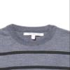 Isaac Mizrahi Horizontal Stripe Crew Neck Sweater view 2