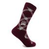 Timeless Tartans Montana Grizzlies Wool/Cashmere Dress Socks, Classic Collegiate Apparel, Officially Licensed Gift & Clothing Accessories view 1