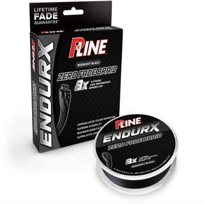 P-Line EndurX No Fade Braid 150 Yard Midnight Black, PEBG-150-10