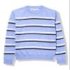 Isaac Mizrahi Multi-Stripe Crew Neck Sweater view 1