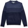 Isaac Mizrahi Stripe Block Crew Neck Sweater view 1