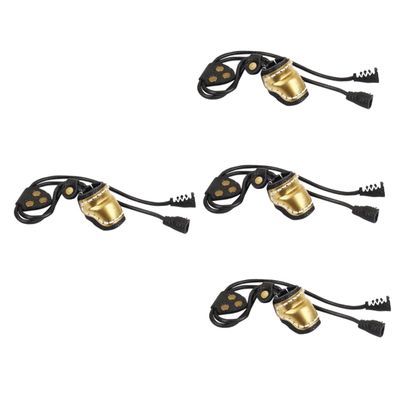 Milisten 4pcs Archery Thumb Guard Finger Protector for Hunting Outdoor Shooting and Bowstring Painless Design for Confident Use