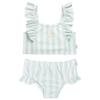 Gerber Toddler Girls' 2-Piece Swimsuit, Stripe, 2T view 1