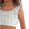 Gerber Toddler Girls' 2-Piece Swimsuit, Stripe, 2T view 2