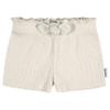 Gerber Baby Girls Toddler 3-Pack Pull-On Knit Shorts, Navy/Oatmeal/Aqua, 4T view 3