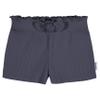 Gerber Baby Girls Toddler 3-Pack Pull-On Knit Shorts, Navy/Oatmeal/Aqua, 4T view 4
