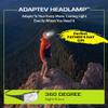 Panther Vision LED Rechargeable Headlamp - Adaptev Headlight Flashlight with Inertial Gyroscope - LED Head Lamp with Ultra Bright Flashlight with Red and Waterproof for Running, Hiking, Camping view 2