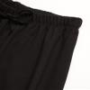 Sweet Hearts Girls Sweatpants - 2 Pack Soft Fleece Athletic Performance Jogger Girls Pants: Made in USA (Sizes 5-18), Size 5-6, Black/Black view 3