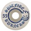 55mm Spitfire Wheels Burners White/Blue Skateboard Wheels - 99a with Viper Strike Skateboard Bearings 8mm Precision ABEC 7 Skateboard Bearings - Bundle of 2 Items view 2