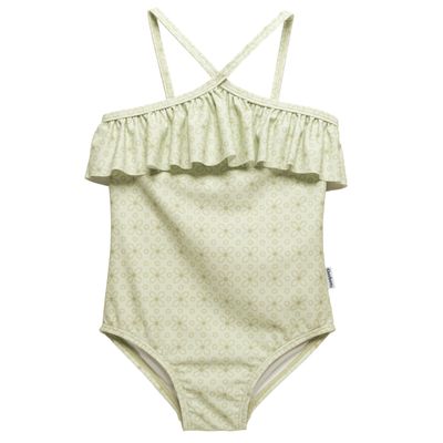 Gerber Baby Girls One-Piece Swimsuit, Eyelet Floral, 3T