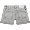 Calvin Klein Girls' Jean Shorts, Stretch Denim, Boyfriend Fit, Mid to High Rise, Stormy/Cuff, 10 view 2