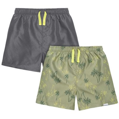 Gerber Baby Boys' Swim Trunks, Palm Tree, 18 Months