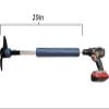 New Extendable Drill Paddle for Canoe, Kayak, Raft, Boat, Outdoors, Pontoons, Fishing Tubes, Watercraft, Dingy, Sailboat view 4