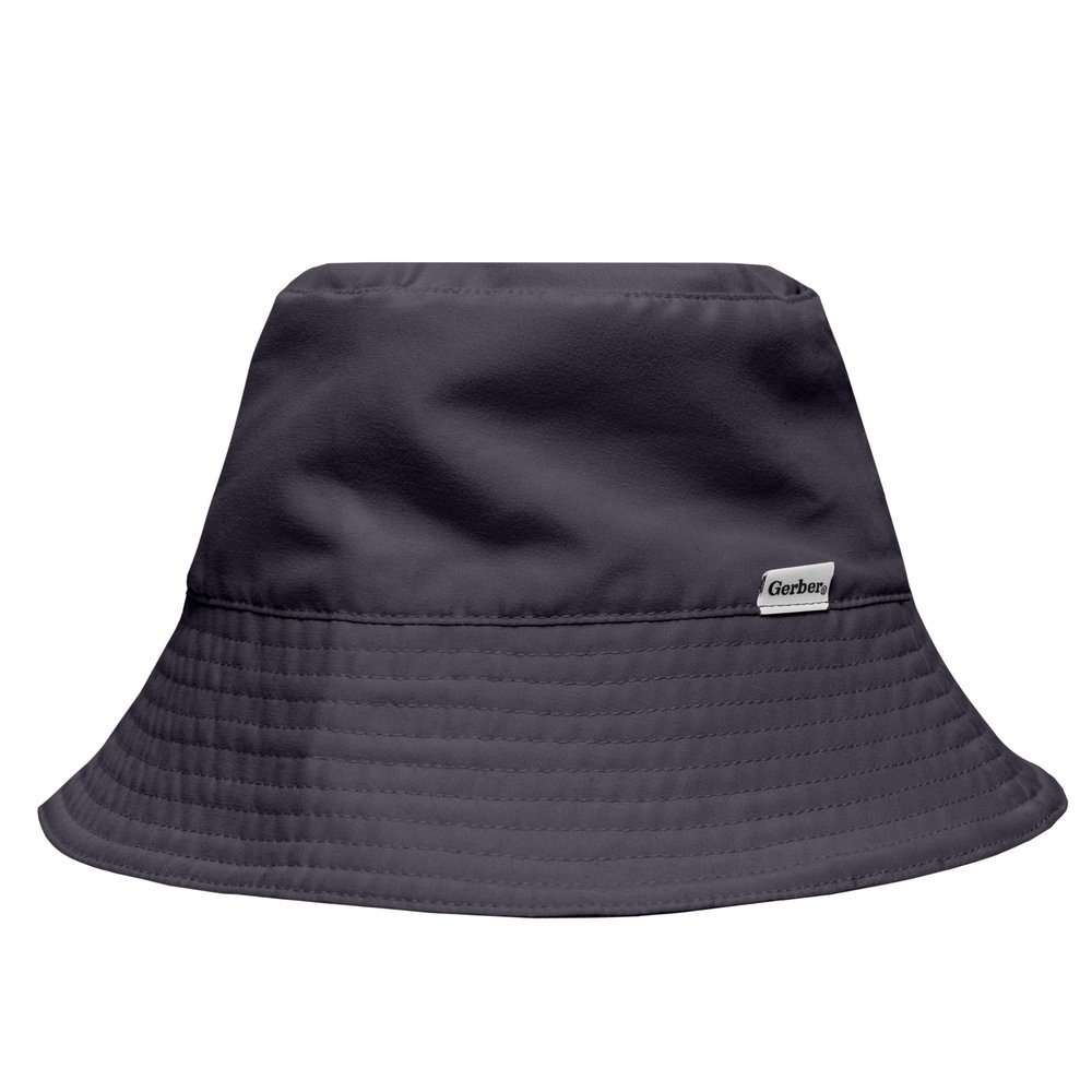 Gerber UPF 50+ Baby Sun Hat Toddler Beach Bucket Hat 0-7 Years, Navy, One Size