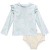 Gerber Baby Girls Rashguard Set Tropical 4 Years view 1
