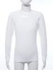 TiaoBug Kids Boys Girls Fleece Lined Thermal Underwear Tops Long John Gymnastics Ballet Dance Undergarments T-Shirt White 4-6 Years view 4