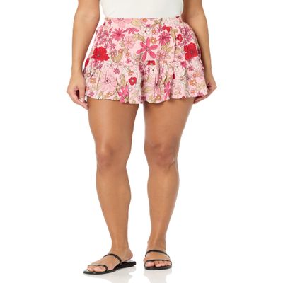 Angie Women's Ruffle Shorts Skort