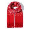 Letusto LUU MANLIC Women's Shawl Wrap Embroidered Tassel Scarf, Premium Quality, Oversize(73x27), Soft, Durability, Warm view 1