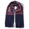 Letusto LUU MANLIC Women's Shawl Wrap Embroidered Tassel Scarf, Premium Quality, Oversize(73x27), Soft, Durability, Warm view 1