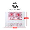 Letusto LUU MANLIC Women's Shawl Wrap Embroidered Tassel Scarf, Premium Quality, Oversize(73x27), Soft, Durability, Warm view 3