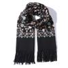 Letusto LUU MANLIC Women's Shawl Wrap Embroidered Tassel Scarf, Premium Quality, Oversize(73x27), Soft, Durability, Warm view 1