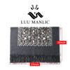 Letusto LUU MANLIC Women's Shawl Wrap Embroidered Tassel Scarf, Premium Quality, Oversize(73x27), Soft, Durability, Warm view 3