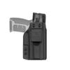 Clip & Carry IWB Kydex Holster for The BYRNA SD/EP Non-Lethal Pepper Launcher - Inside Waistband Concealed Carry - Audible Click Retention - USA Veteran Made (Black, Right-Hand) view 1