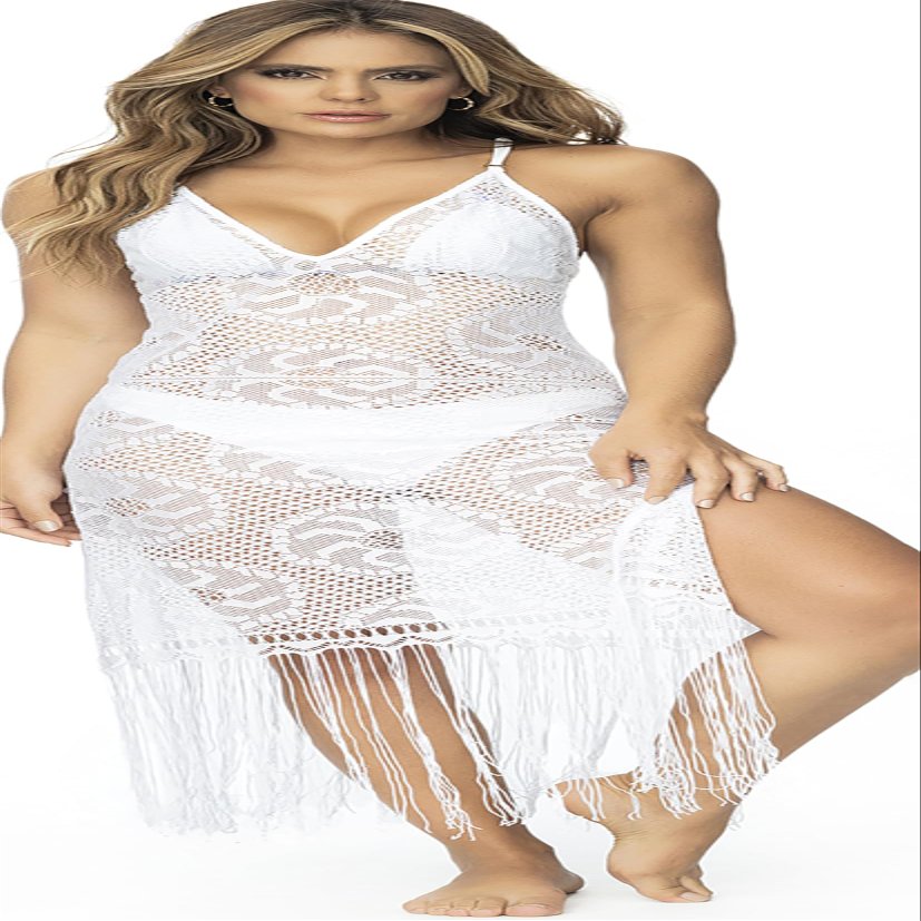 Mapal by Espiral Women's Standard Beach Dress & Cover Up, White