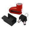 BESPORTBLE 2pcs Motorcycle Disc Brake Lock -Theft Security Lock for Scooters and Motorbikes High-Grade Easy Theft Red view 2