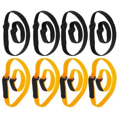 Yardwe 15pcs Adjustable Bike Rack Straps Wheel Down Straps for Secure Transport and Organization Versatile for Cables Hoses and More Lightweight and Portable Accessories